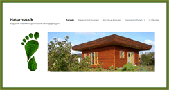 Desktop Screenshot of naturhus.dk
